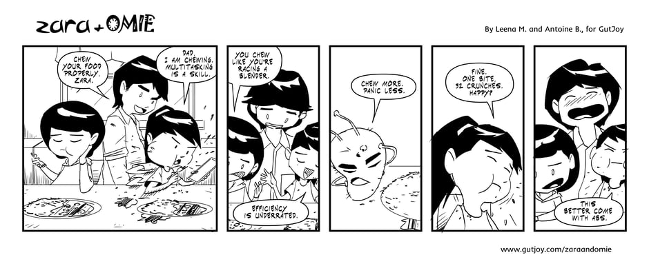 zara and omie comic #21 - chew on this v2