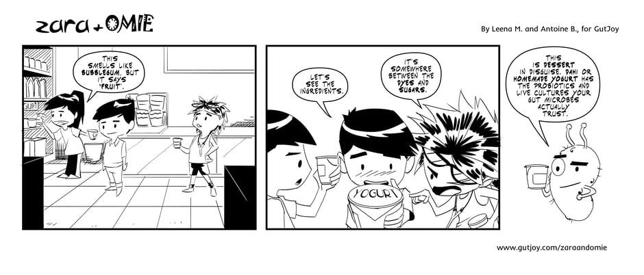 zara and omie comic #22 - the yogurt betrayal V2