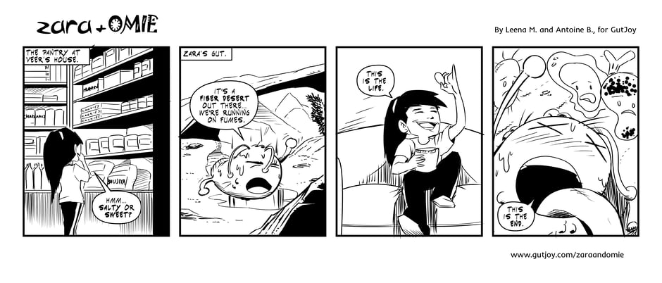 zara and omie comic #29 - pantry problems v2