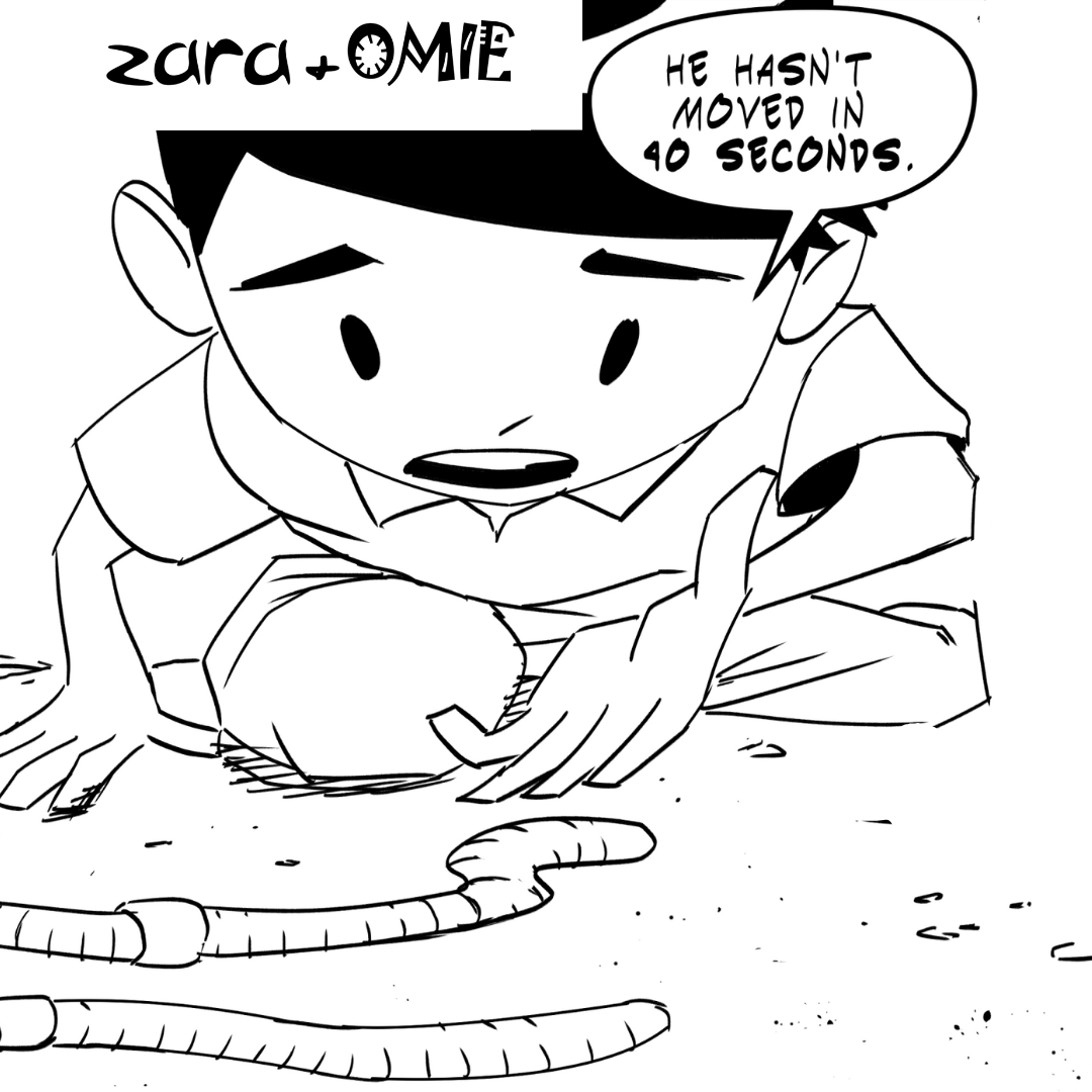 zara and omie comic #24 - worm race_Teaser_NoBanner