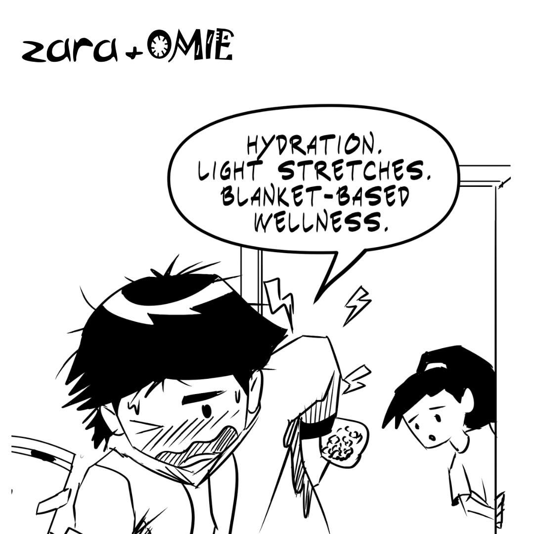 zara and omie comic #28 - backpedal to bed_NoBanner