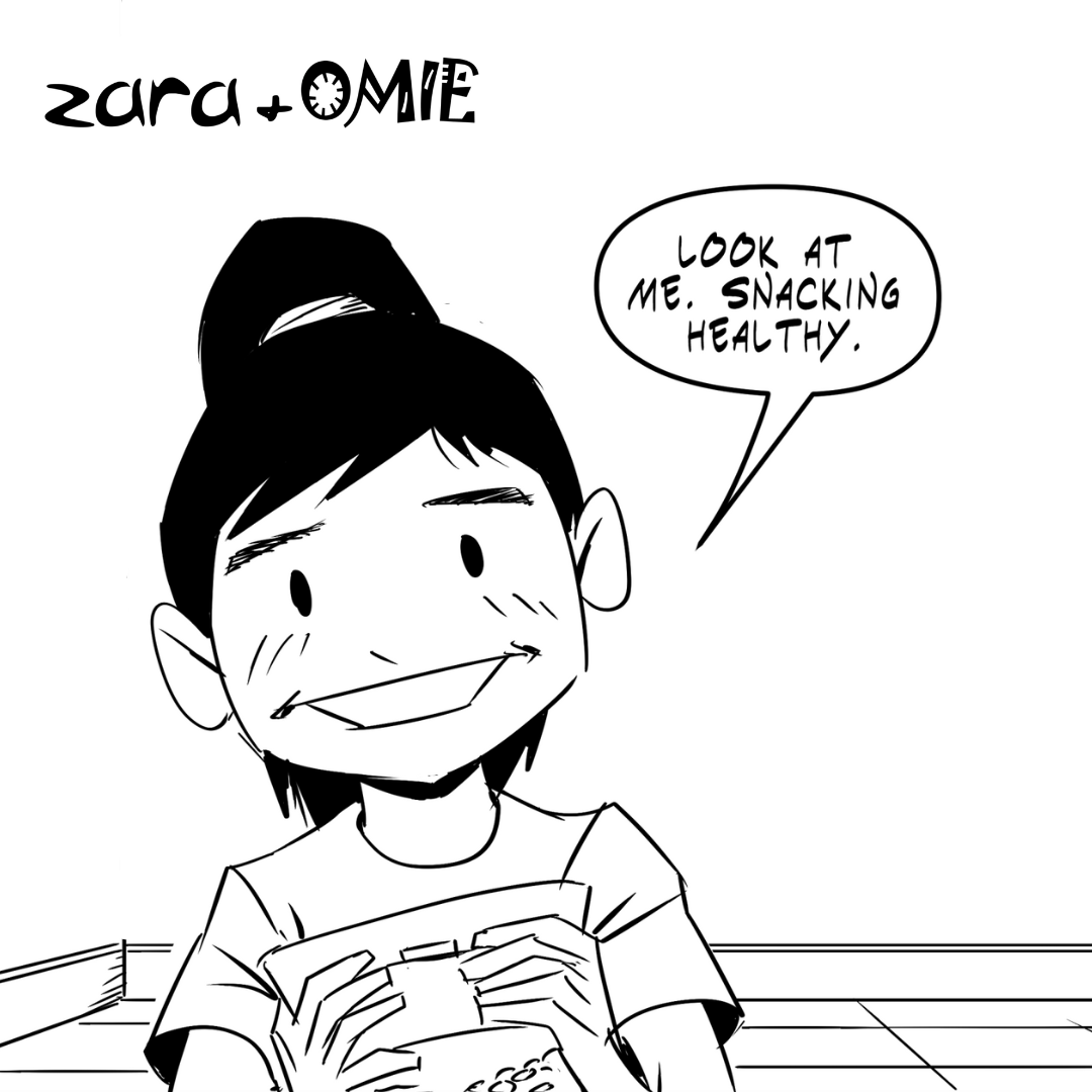 zara and omie comic #32 - the nut mix negotiation_NoBanner